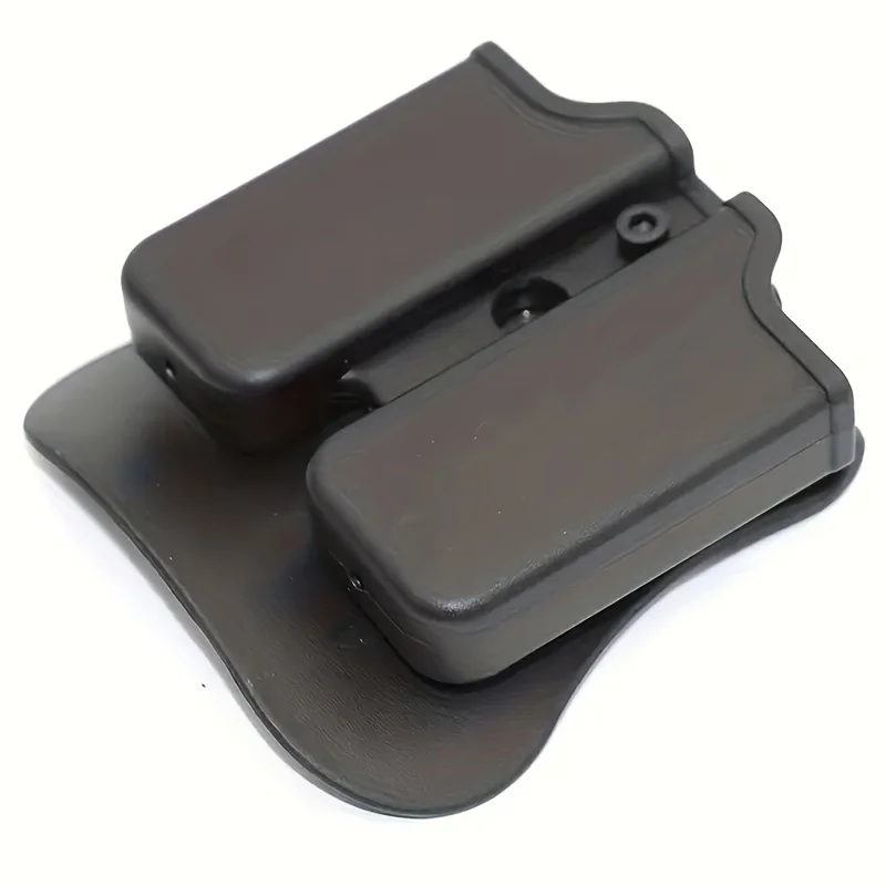 Porta-Carregador Duplo de Acesso Rápido, Coldre de Camada Dupla para Carregadores de 9mm, Suporte para Carregadores, Design de Camada Dupla