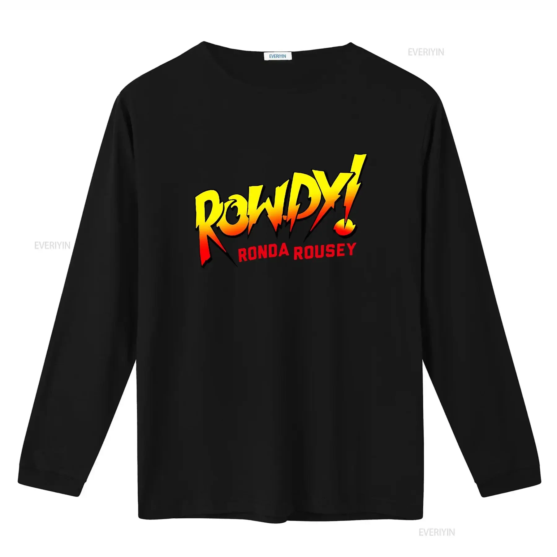Rowdy Ronda Rousey Vintage Oversized T Shirt Bold Design Size XL vintage Washed Casual Slightly homme graphic designer clothes
