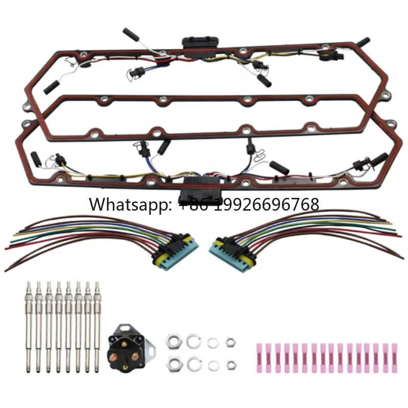 

New Wiring Harness Kit with Valve Cover Gasket F81Z-6584-AA F81Z-9D930-AB for E-350 E-350 Super Duty Econoline Super Duty