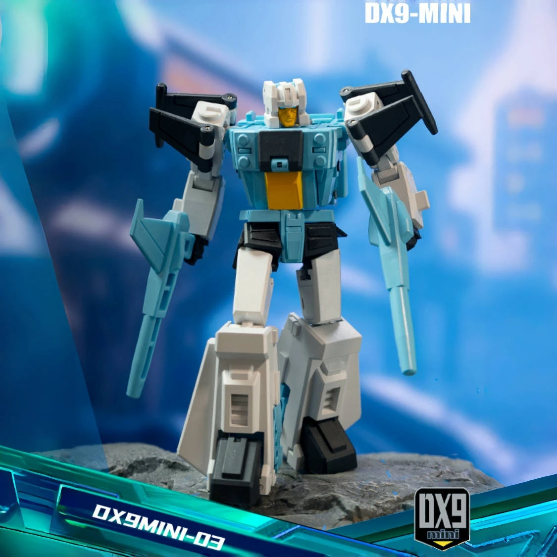 

DX9 Mini-03 Brainstorm (Headmaster) — игрушка-трансформер с микромасштабом, фигурка в подарок