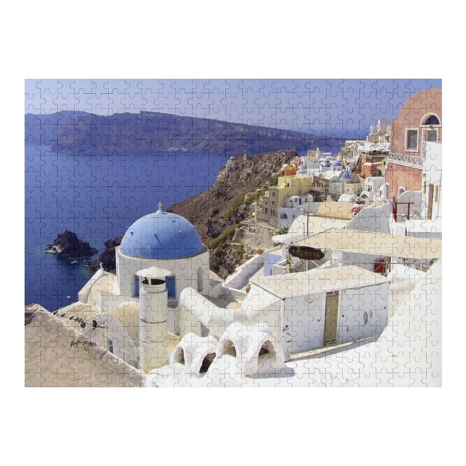 

Пазл Santorini View по индивидуальному заказу для детей. Персонализированный пазл для детей.