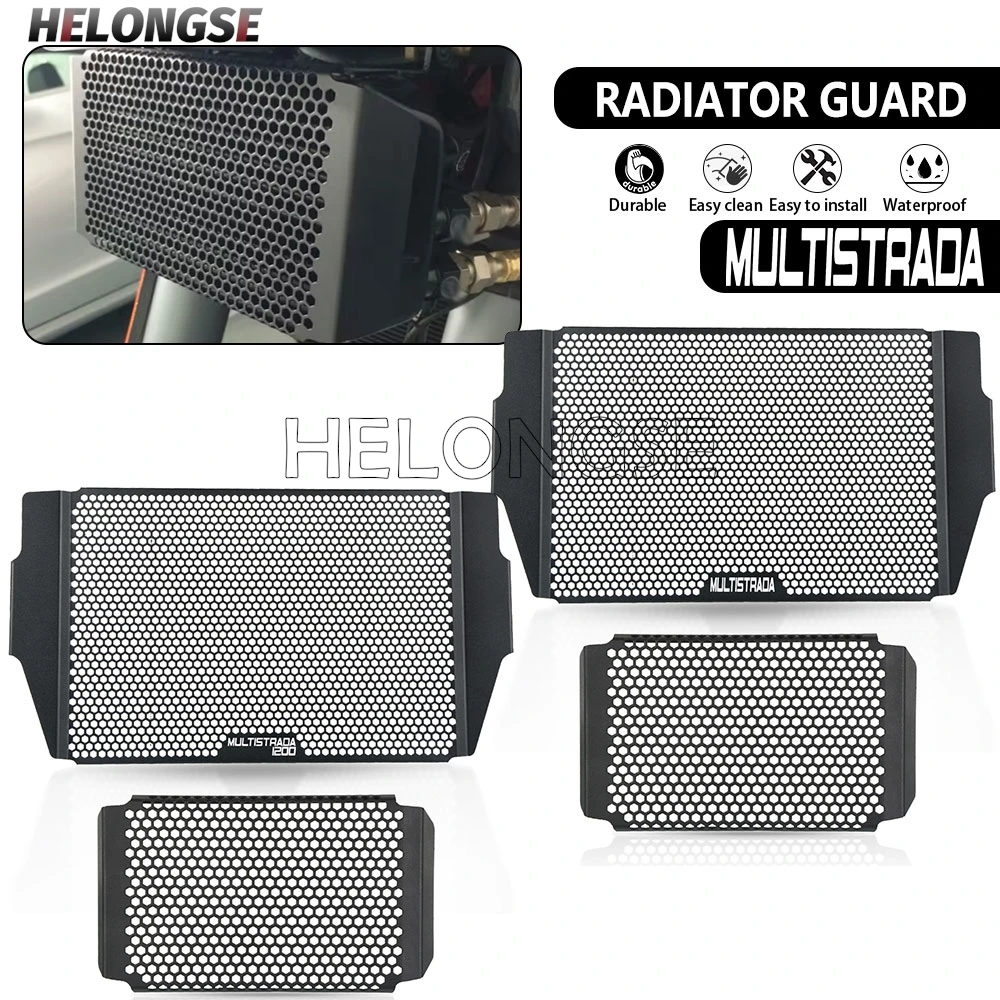 

For Ducati Multistrada 1200 S Granturismo/Pikes Peak/Touring1200 Motorcycle Radiator Guard Grille Cover 2010 2011 2012 2013 2014