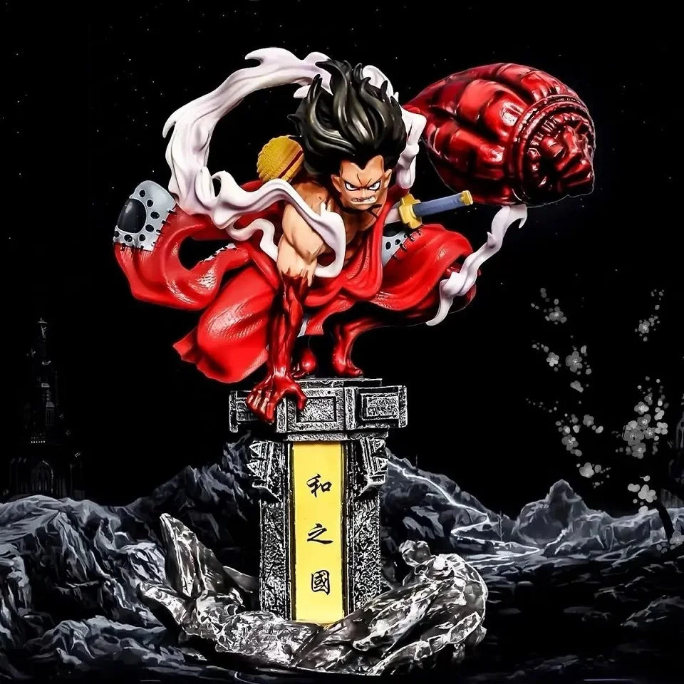 

Коллекционная статуэтка One Piece Monkey D. Луффи Gear Fourth Snake Man GK из ПВХ, аниме-фигурка, статичная статуя, украшение для рабочего стола, подарки