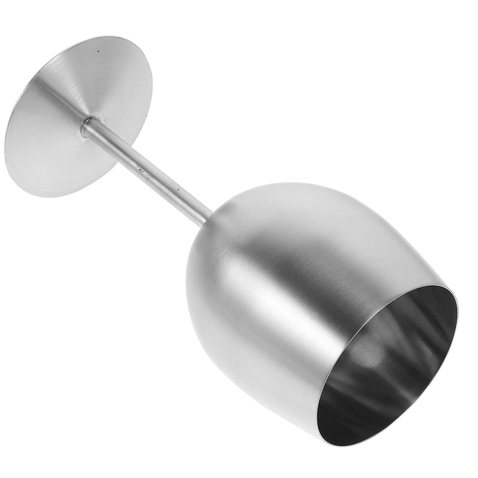 

Stainless Steel Red Wine Goblet Metal Cocktail Cup Banquet Wedding Party Bar Use Stainless Steel Goblet