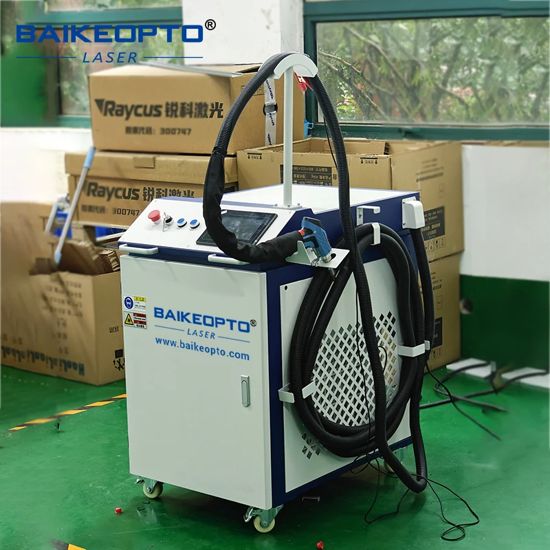 BK-FL2000LS Hot Sale 2000W Continuous Laser Cleaning Machine Weld Cleaning Large Surface Cleaning Fast Speed