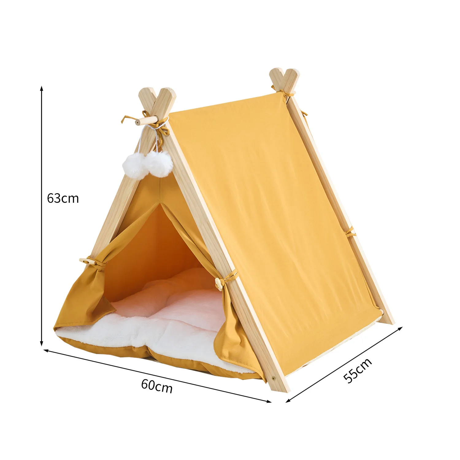Pet tent is removable and washable for all seasons, pet kennel, kennel, cat delivery room, insulated stackable cat house
