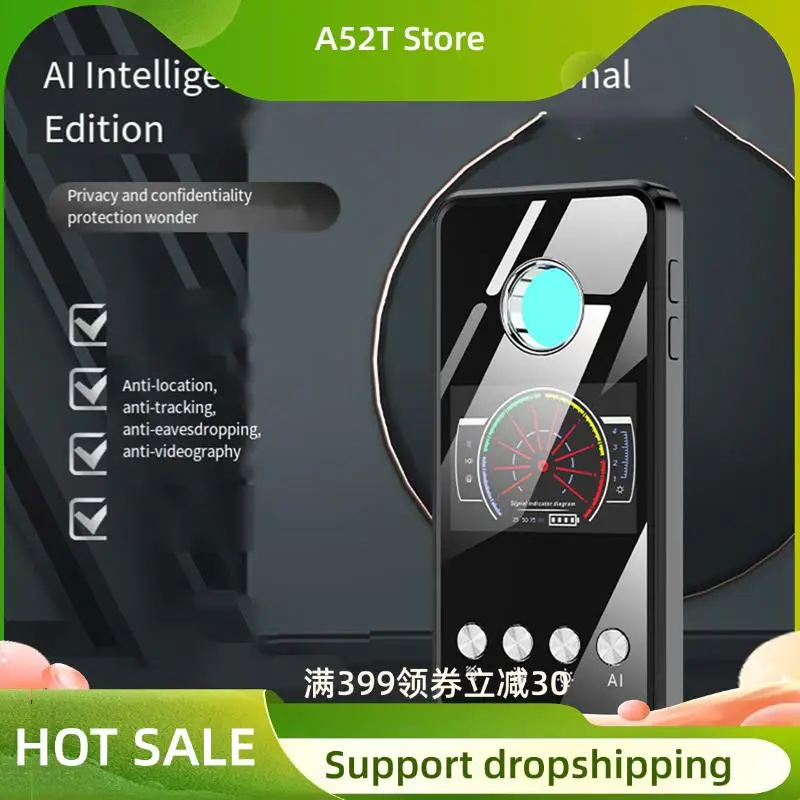 A52T Laser Infrarood Detector Signaal GPS Tracker Mini Bug Finder Anti Detector Aftappen Draadloze Cam Bug Gadget VS K18