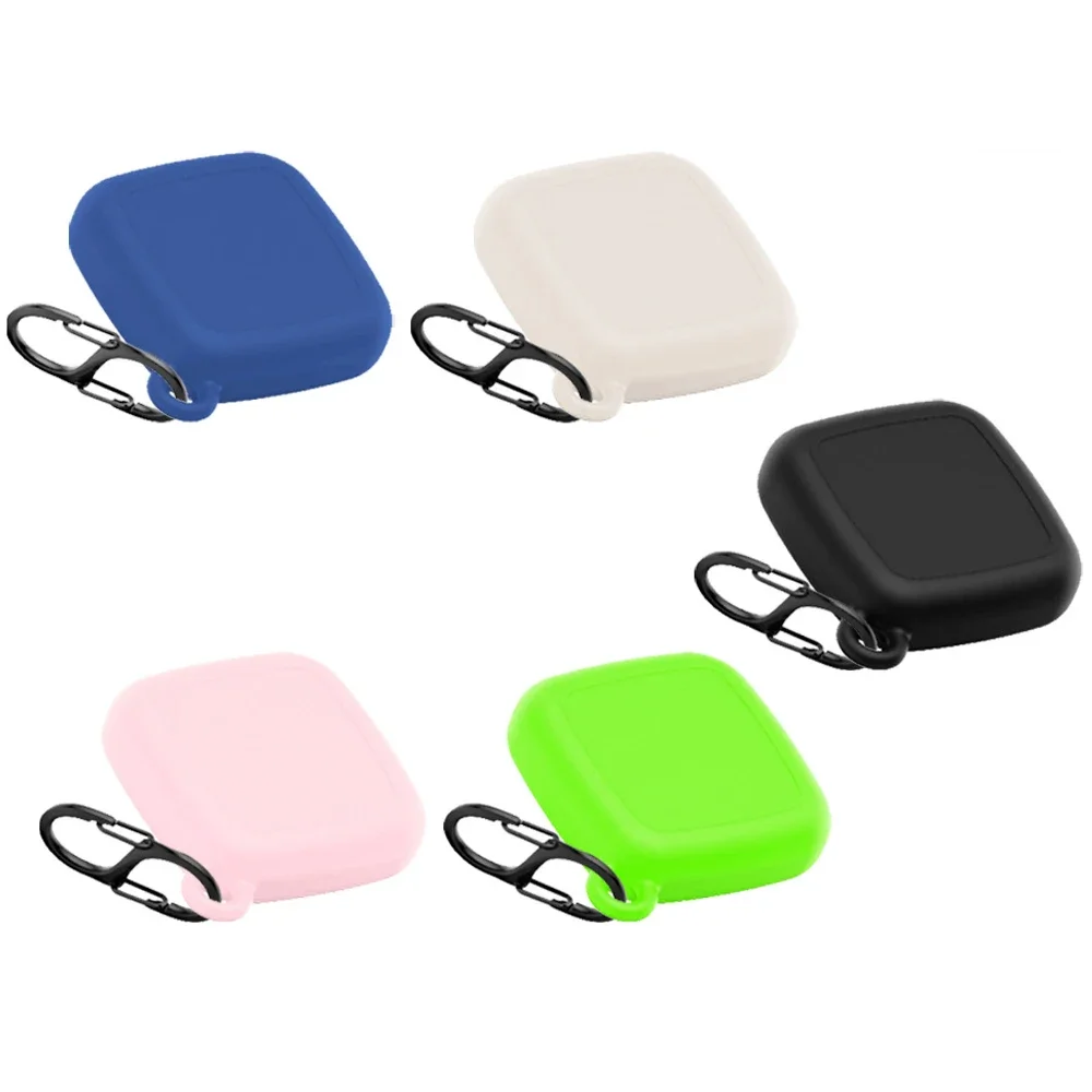 Case For Tile Mate 2022 Tracker Protective Silicone Cover For Tile Mate Tracker Anti-Scratch Cover Protectors With Keychain