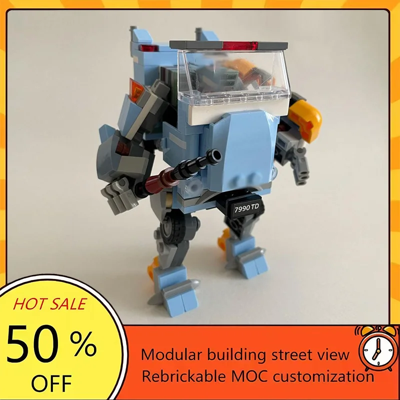 

235PCS Popular Space War Movie Model MOC Building Bricks Battle Mech Modular Technology Gifts Holiday Assemble Children Toy Suit
