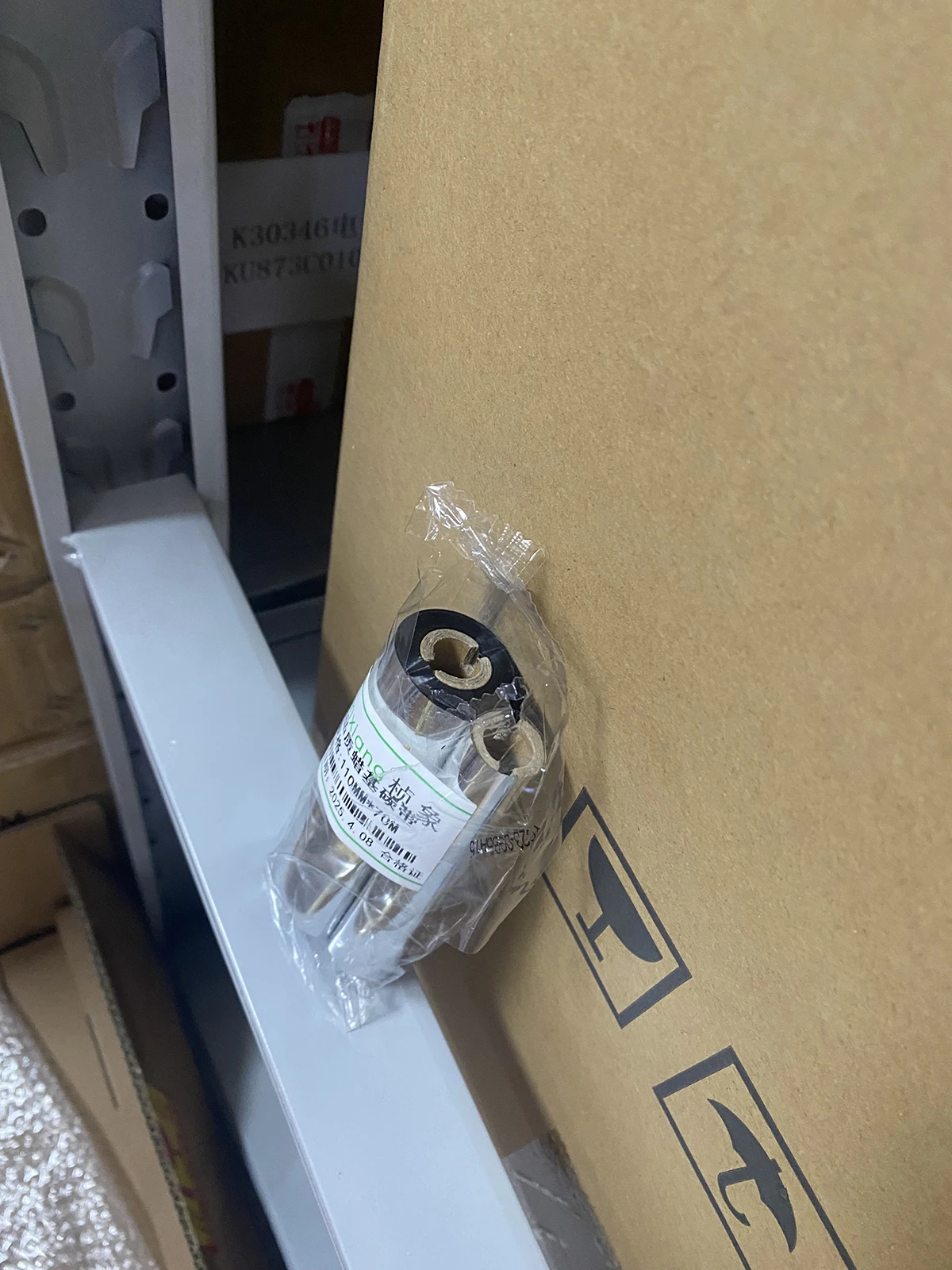 

2pc 110mm70m RESIN-ENHANCED WAX for GK888t 888TT GK420t TLP2844 Printer ribbon brand new with good quality