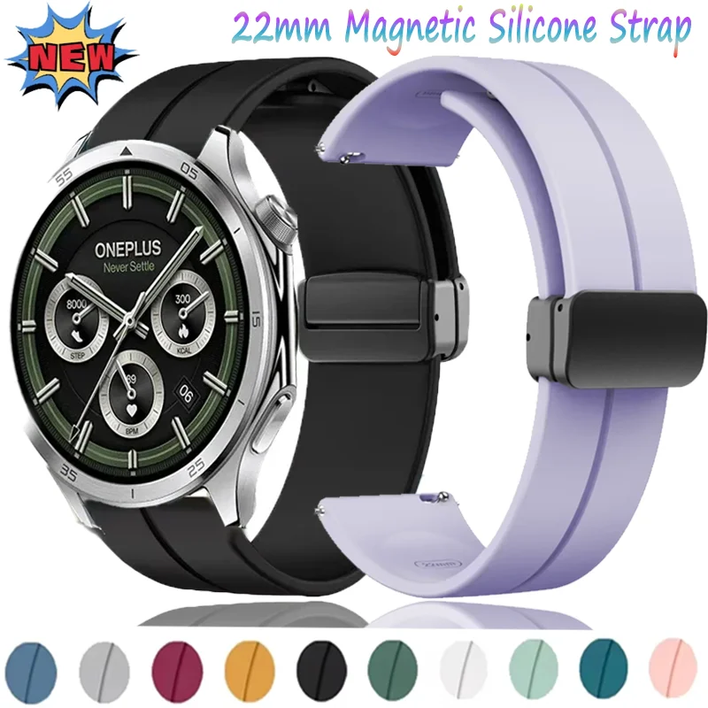 22Mm Silicone Strap… - image