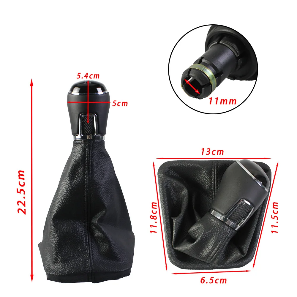 For 16 Volkswagen Bora I Gear Shift Head Set Gear Lever Accessories Modification 4