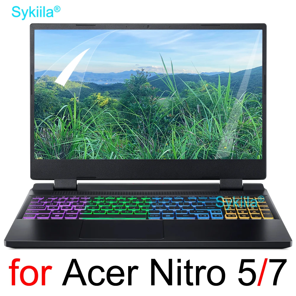 Ochraniacz ekranu dla Acer Nitro 5 Spin 7 AN515 AN517 AN715 NP515 osłona do gier HD przezroczysty matowy matowy Film skóry 15.6 17.3 cala