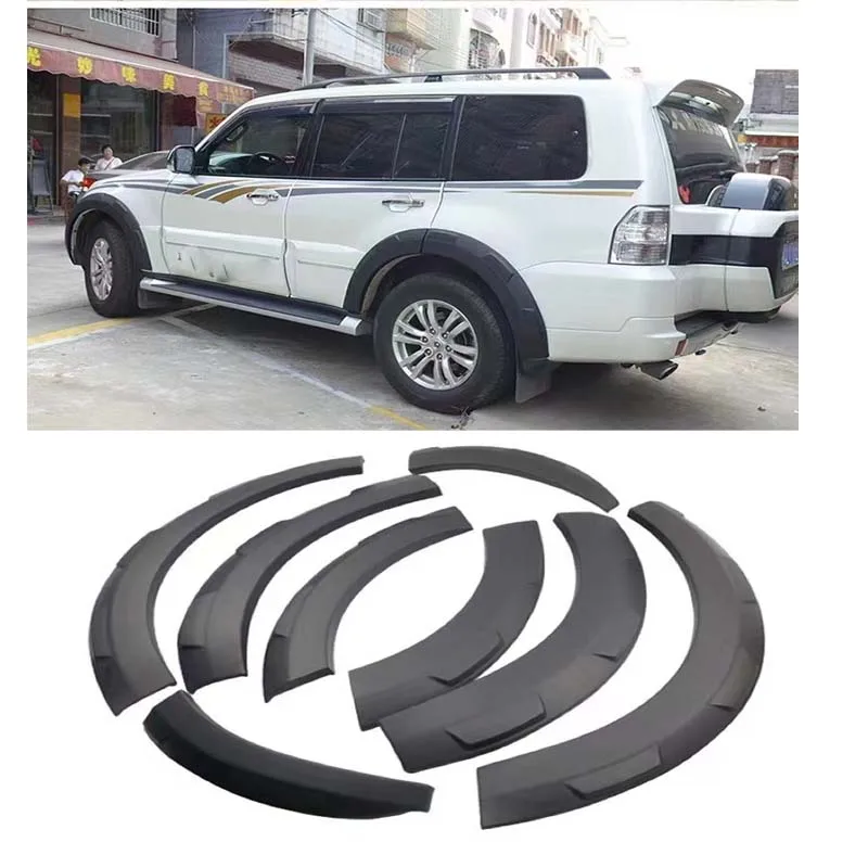 Mudguards Wheel Arch Fender Flares For Mitsubishi Pajero Montero V93W V97W V98W Mud Flap Guard splash Fenders Mudflaps Car Parts