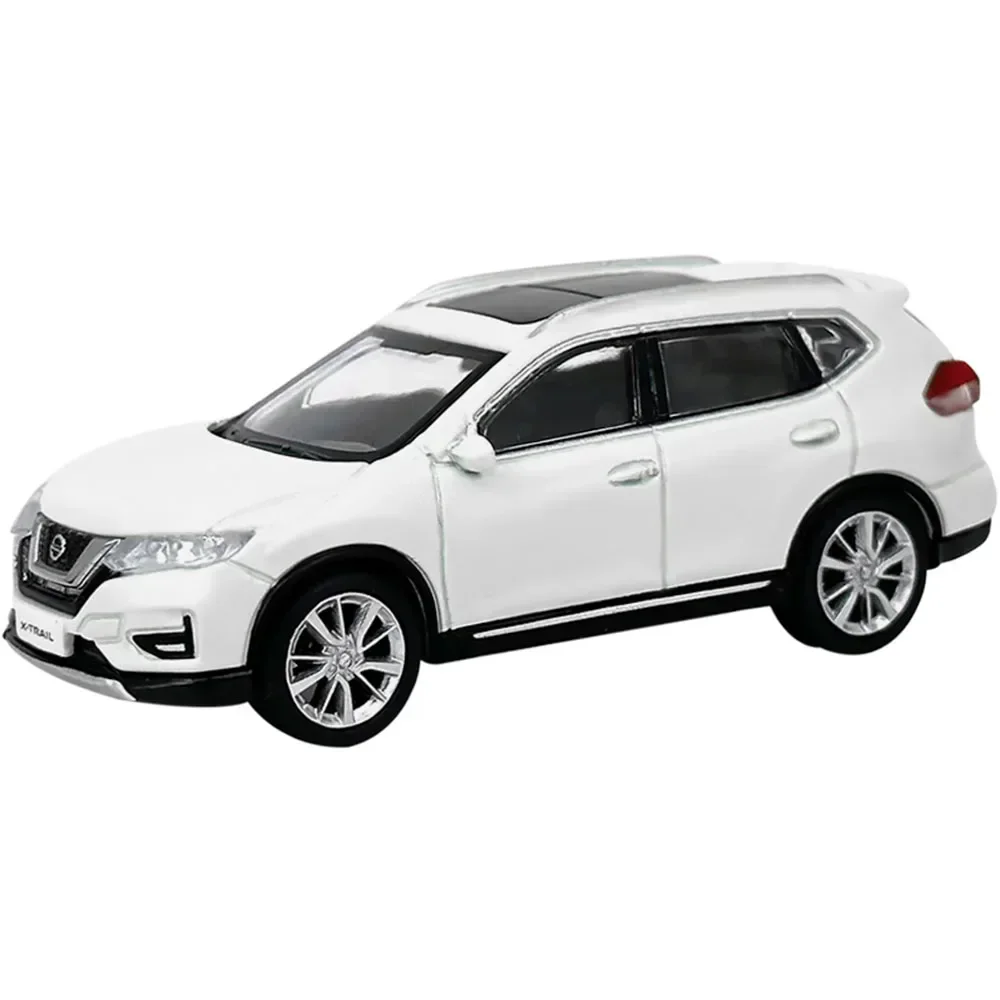 

X-trail 2018 Simulation Metal Car Model 1:64 Scale Ariya Diecast Miniature White Vehicle Model Toys Men Collection