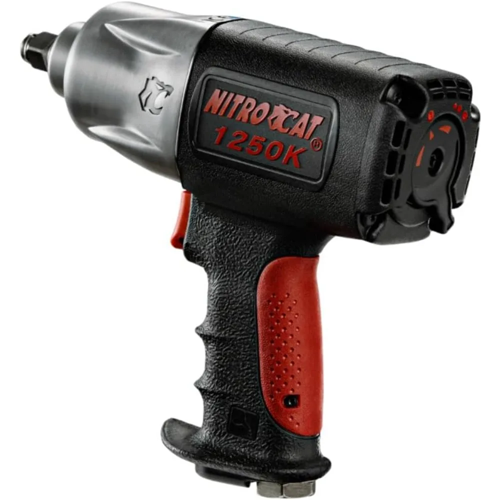 Pneumatic Tools 1250-K 1/2-inch Composite Twin Clutch Impact Wrench : Impact Wrench