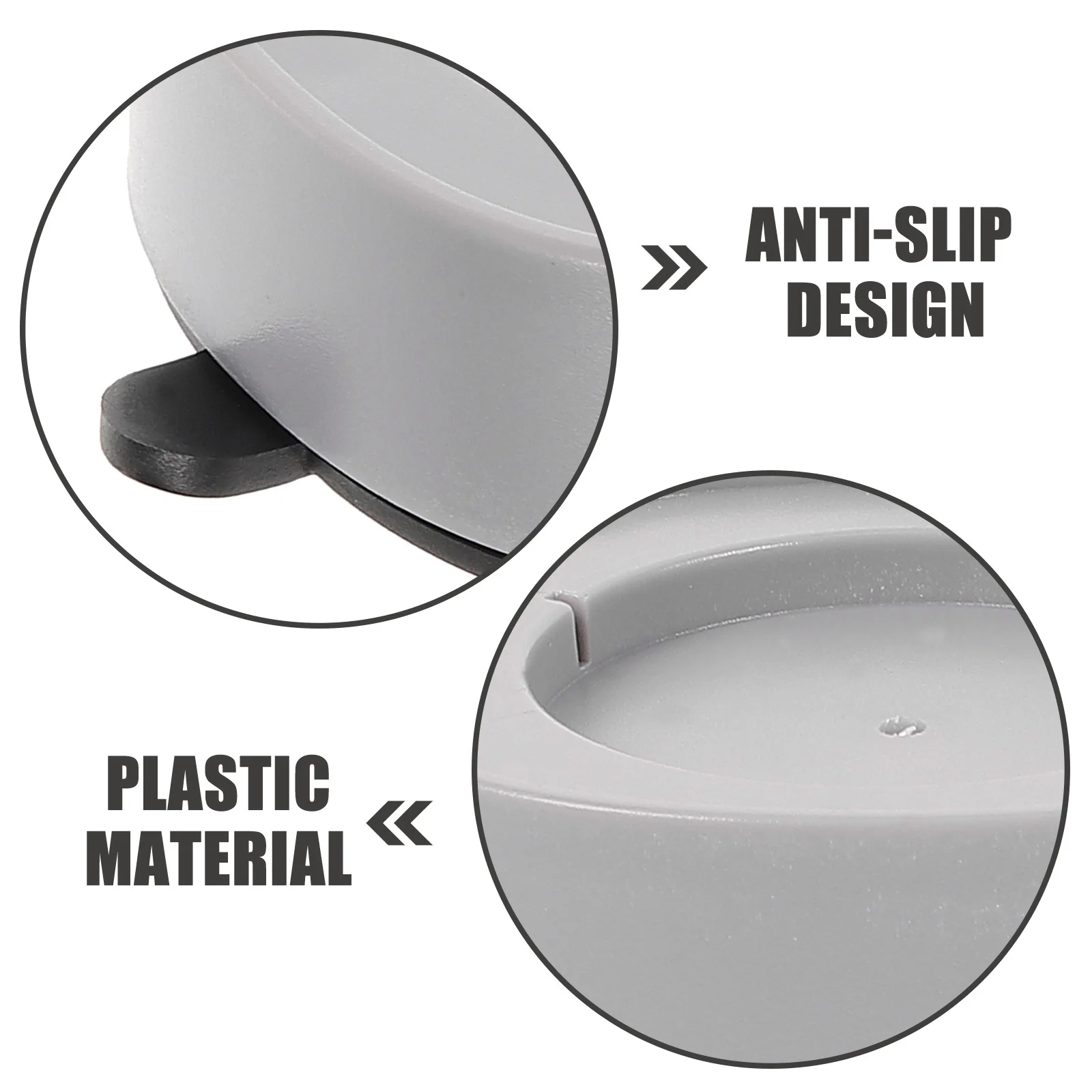 

4pcs Anti-Slip Foot Pads Washing Machine Heightened Stabilizer Vibration Absorbing Mats For Furniture Legs Leveling Base