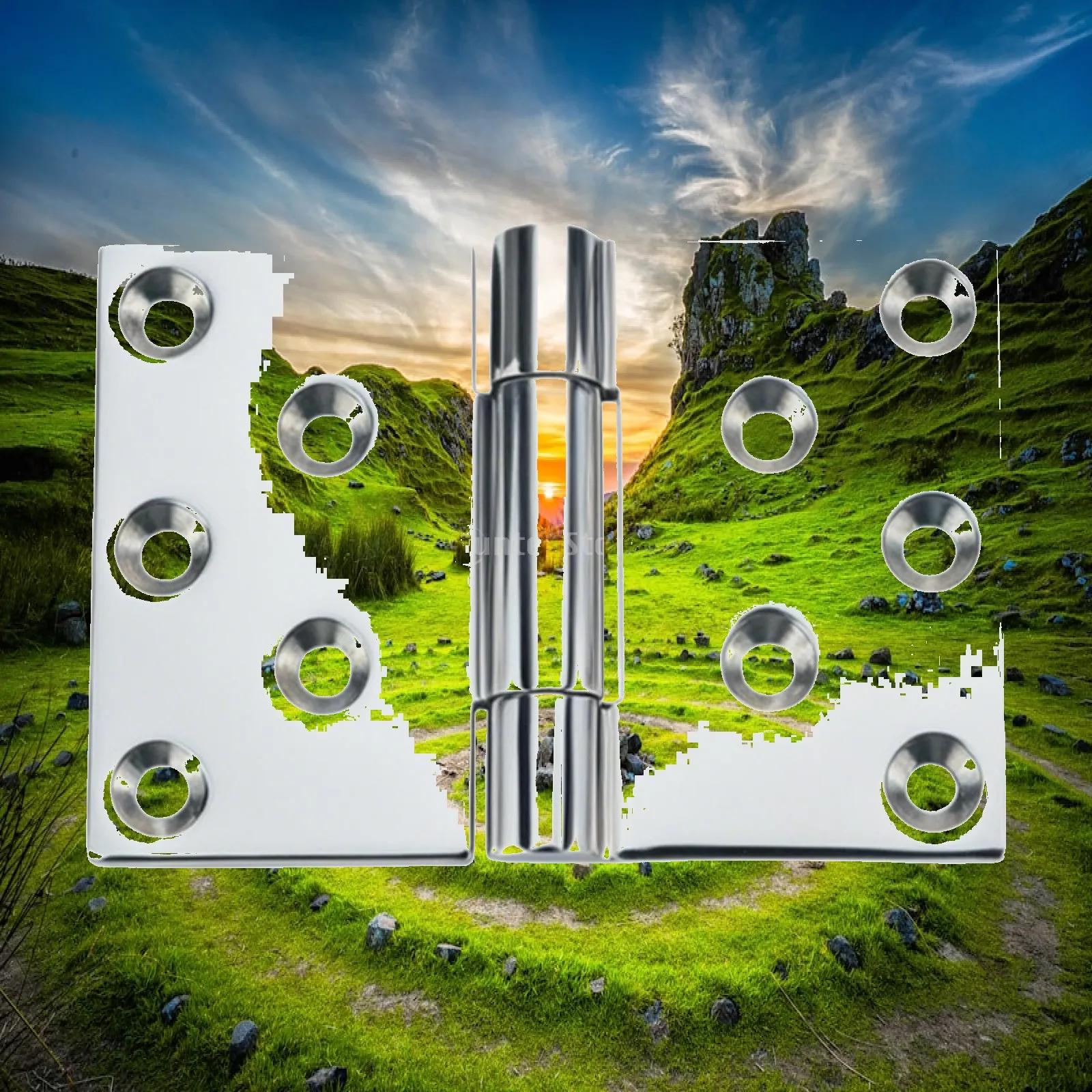 Thickened Stainless Steel Boat Hatch Door Hinge Heavy Duty Marine Hardware for Home Garage Fitting