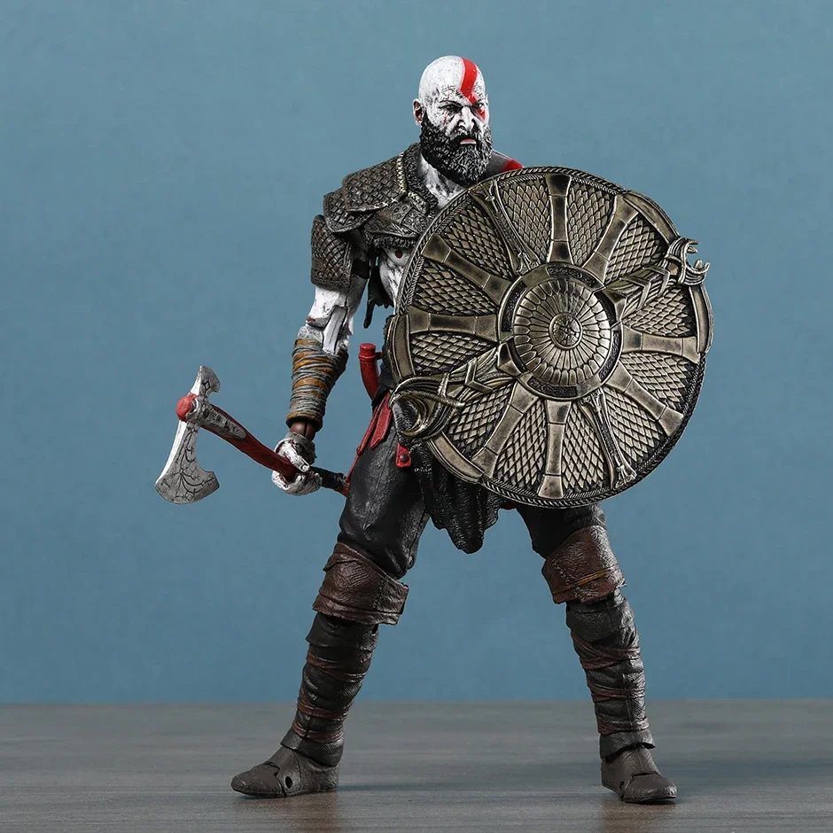 NECA God of War (2018) Kratos, экшн-фигурка, модель в подарок Коллекционная фигурка