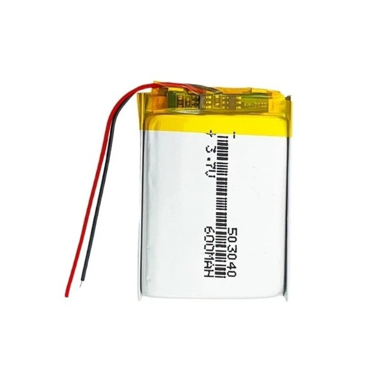Obrázek 4: 3.7V 600mah 503040 polymerní llithium baterie