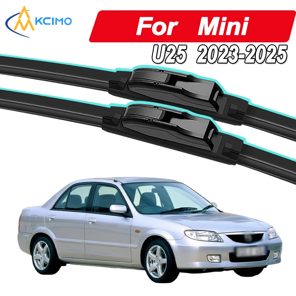 

Silicone Car Wiper Blades for Mini U25 2023-2025 - All-Weather Silent Wiper Blades, Quick Release Clip