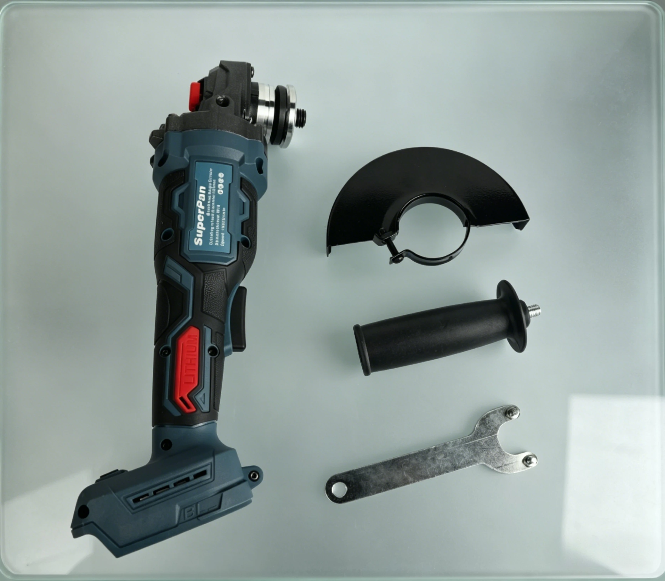 

Industrial Grade Brushless Angle Grinder, Durable, Cordless, for Construction & Auto Repair, Bare,For Makita Battery pin