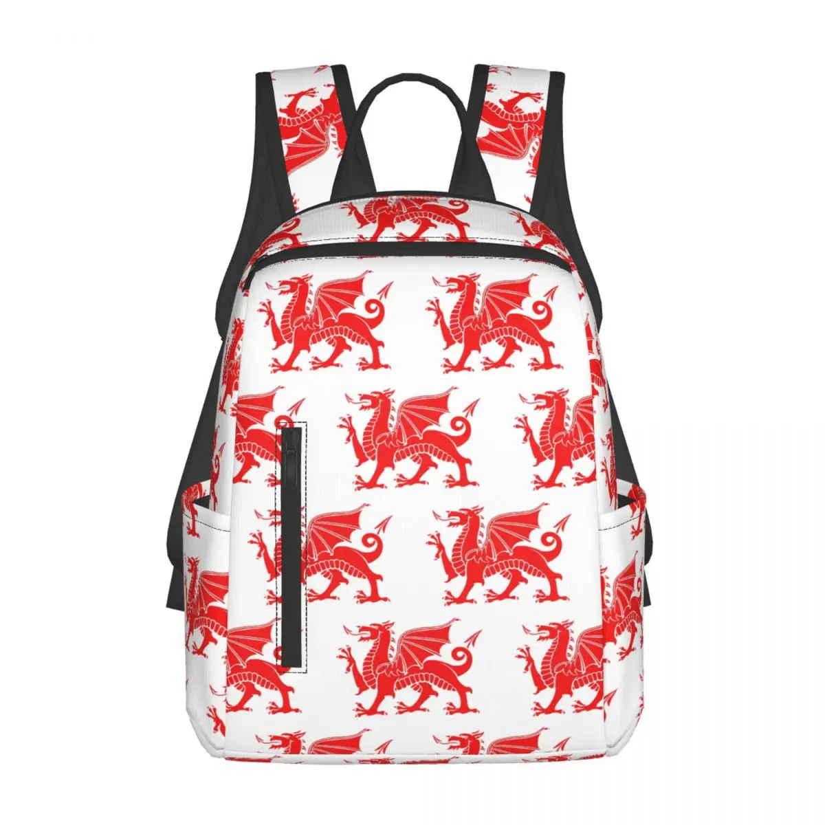 

Wrexham Dragons Backpack Daypack Kids BookBag School Bag Shoulder Bags for Men Women