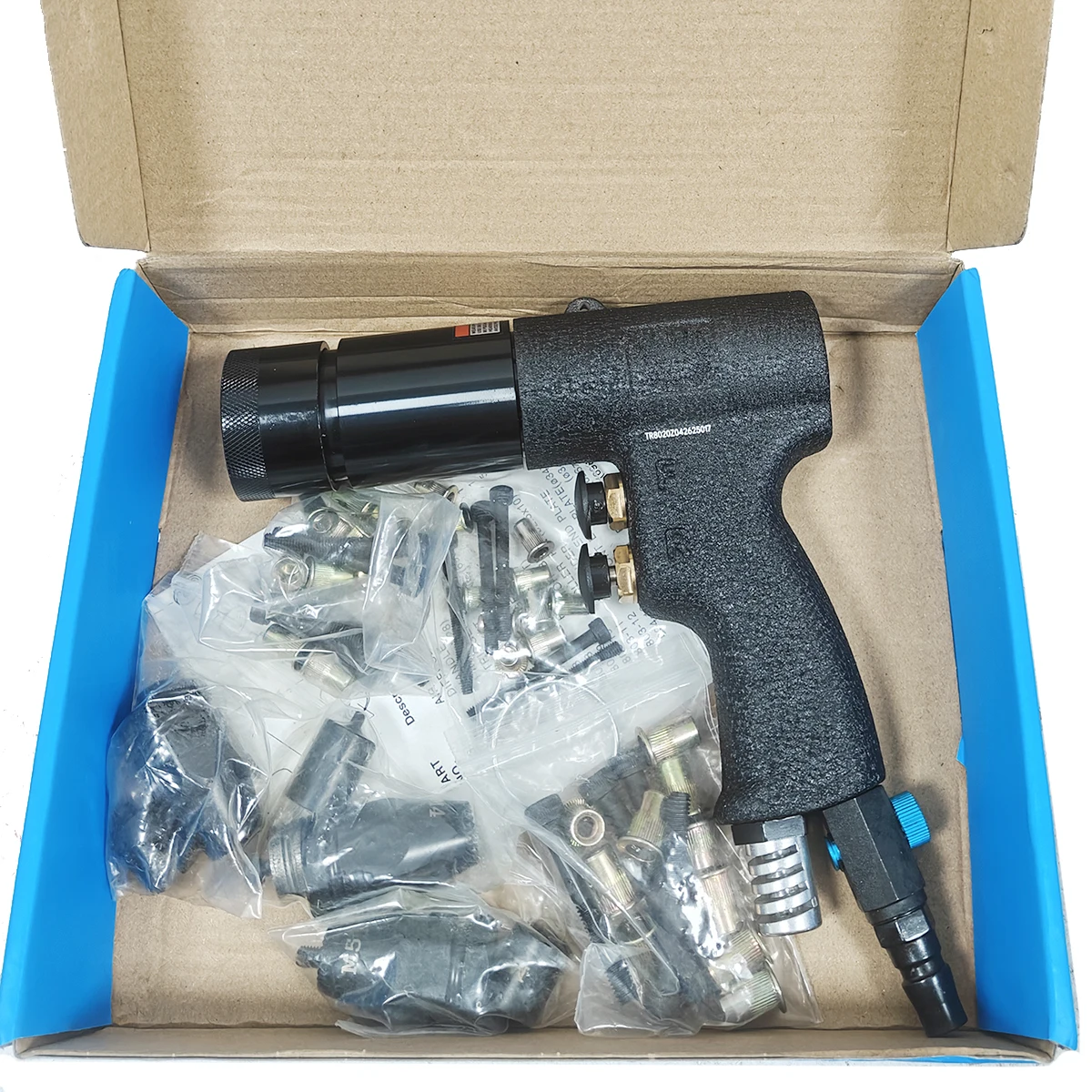 

Pneumatic Air Rivet Nut Guns Insert threaded Pull Setter Riveters Riveting Nuts Rivnut Tool for M3 M4 M5 M6 M8 M10 M12 Iron Nuts