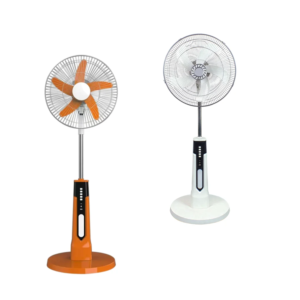 New Cheap Mechanical Electric Plastic Energy Efficient 16-inch Floor Fans for Household Hotel Outdoor & Car Use
