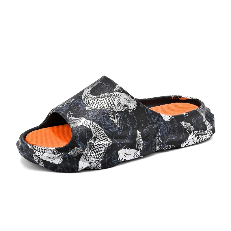 Slides Unisex Women Men Thick Bottom Street Wear Designer Brand Slippers Platform Non Slip Water Shoes New Ladies Female Sandals