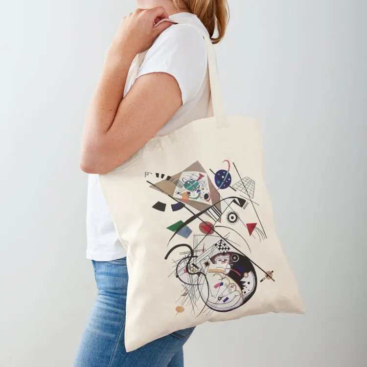 

Wassily Kandinsky Durchgehender Strich Kandinsky Abstract Cubism Tote Bag Gift bags shopper bag women canvas Women's tote bag