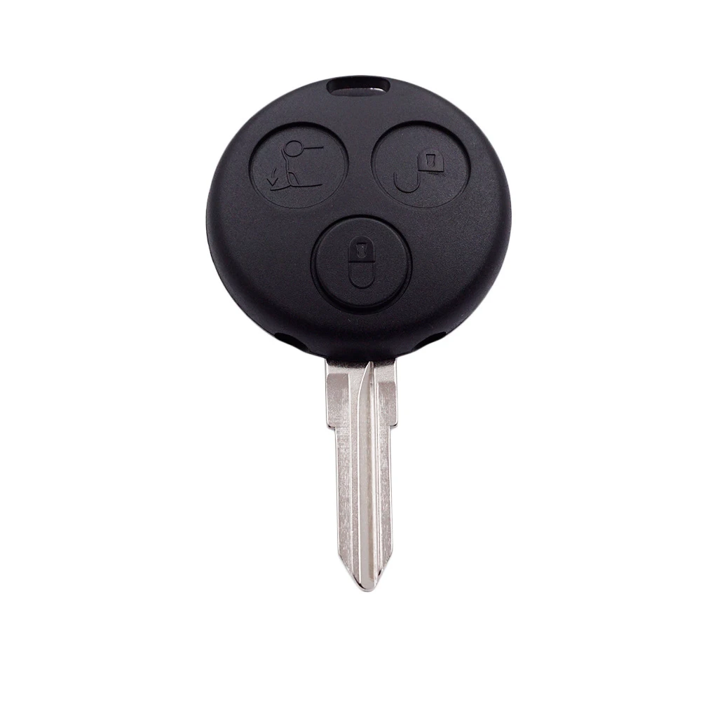 for Benz Smart Remote Car Key Fob 433Mhz ASK fortwo 450 forfour Roadster City Cabrio Roadster Coupe Crossblade 3Button