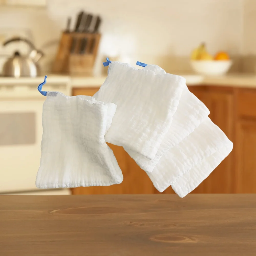 لينة 8 طبقات القطن الخالص الشاش مسح الأطفال الاطفال منشفة استحمام مربعة الوجه الملابس التطهير أداة المطبخ منشفة 45*45 سنتيمتر