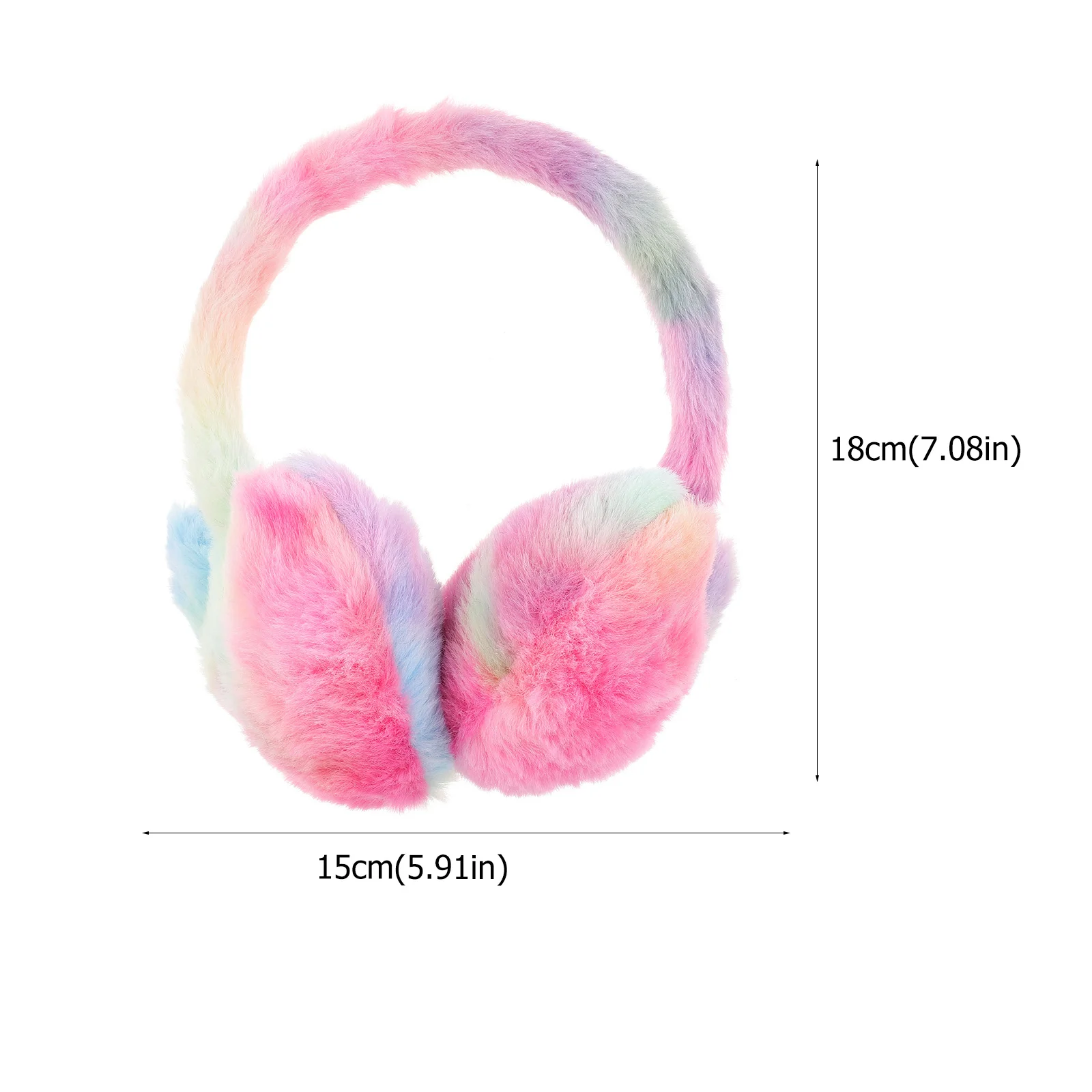 Ear Muffs Kids Heart Love Toddler Headband Cold Weather Covers Accessories Girl