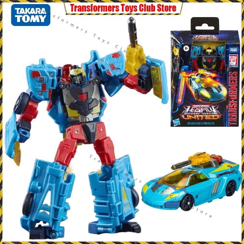 

НОВЫЙ Takara Tomy Transformers Legacy United Deluxe Class Cybertron Universe Hot Shot Фигурка Коллекция игрушек в подарок F8529