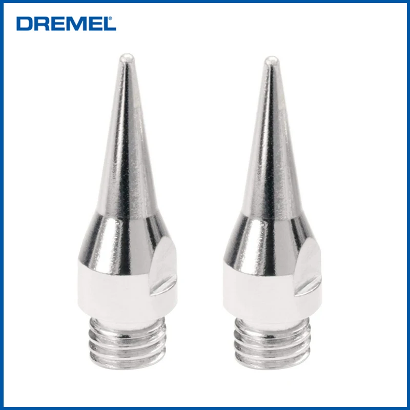 Dremel soldering iron tips Welding Head Bit Tool Soldering Gas Iron Tip Hot Copper Inside Welding Accesorios 2PCS