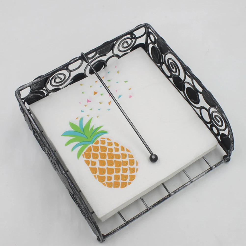Servilletas desechables de piña, 20 hojas, toallas de papel, tejido para invitados, suministros para fiestas de frutas tropicales, calidad absorbente decorativa