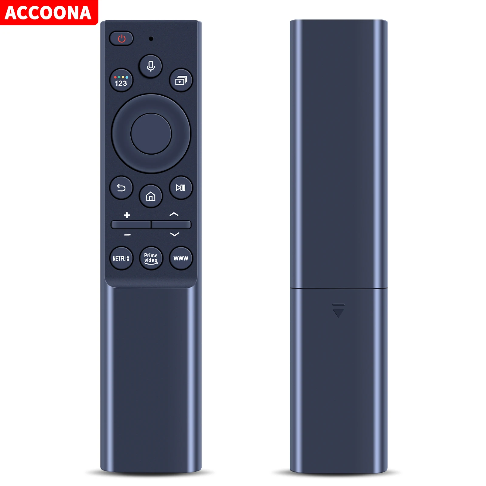 

New Replace BN59-01350C Voice TV Remote Control For Samsung QLED TV QN43Q60AAFXZA UN43AU8000 UN50AU8000 UN65AU8000 UN70AU8000