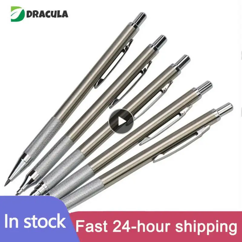 2mm  Metal  Lead Holder Mechanical Draft Pencil Drawing  2.0mm Lead Holder Mechanical Pencil