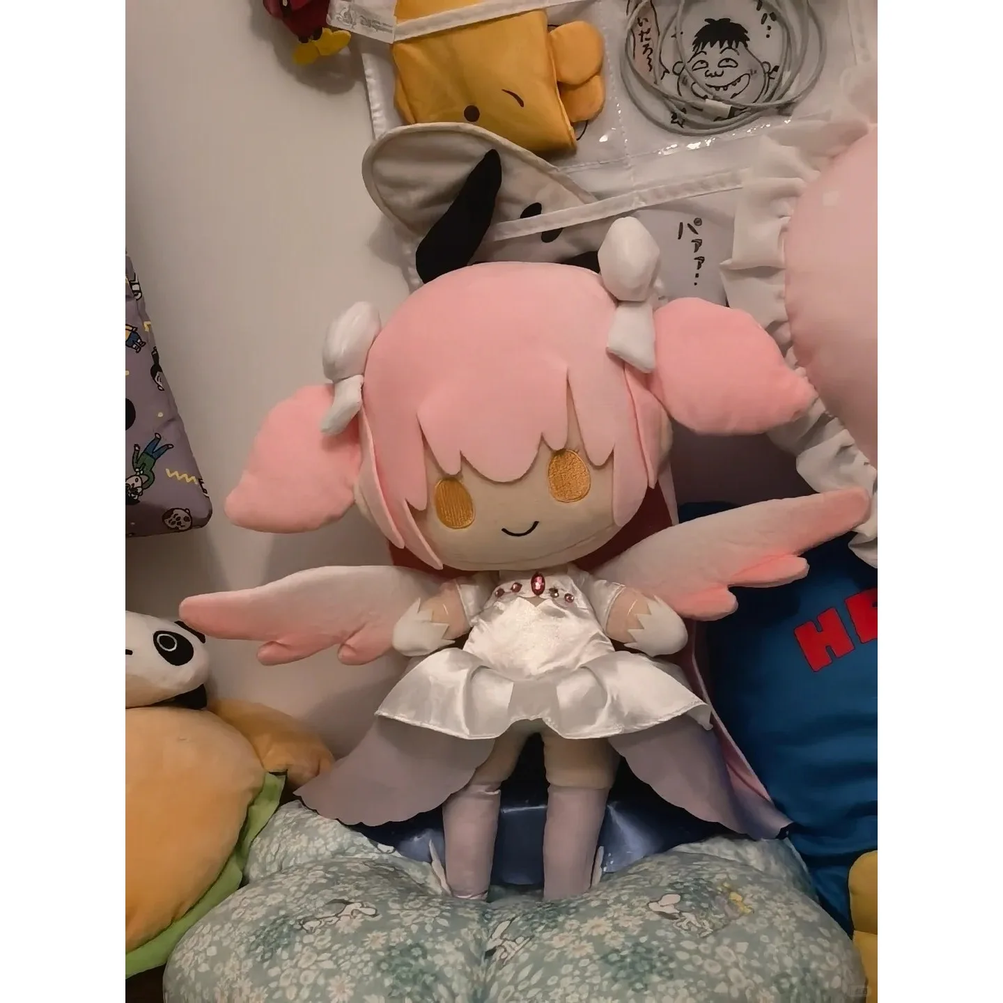 30cm Puella Magi Madoka Magica Madoka Kaname  Stuffed Plushies Cotton Plush Doll Body Clothes Kawaii Anime Game Toy For Kids Gif