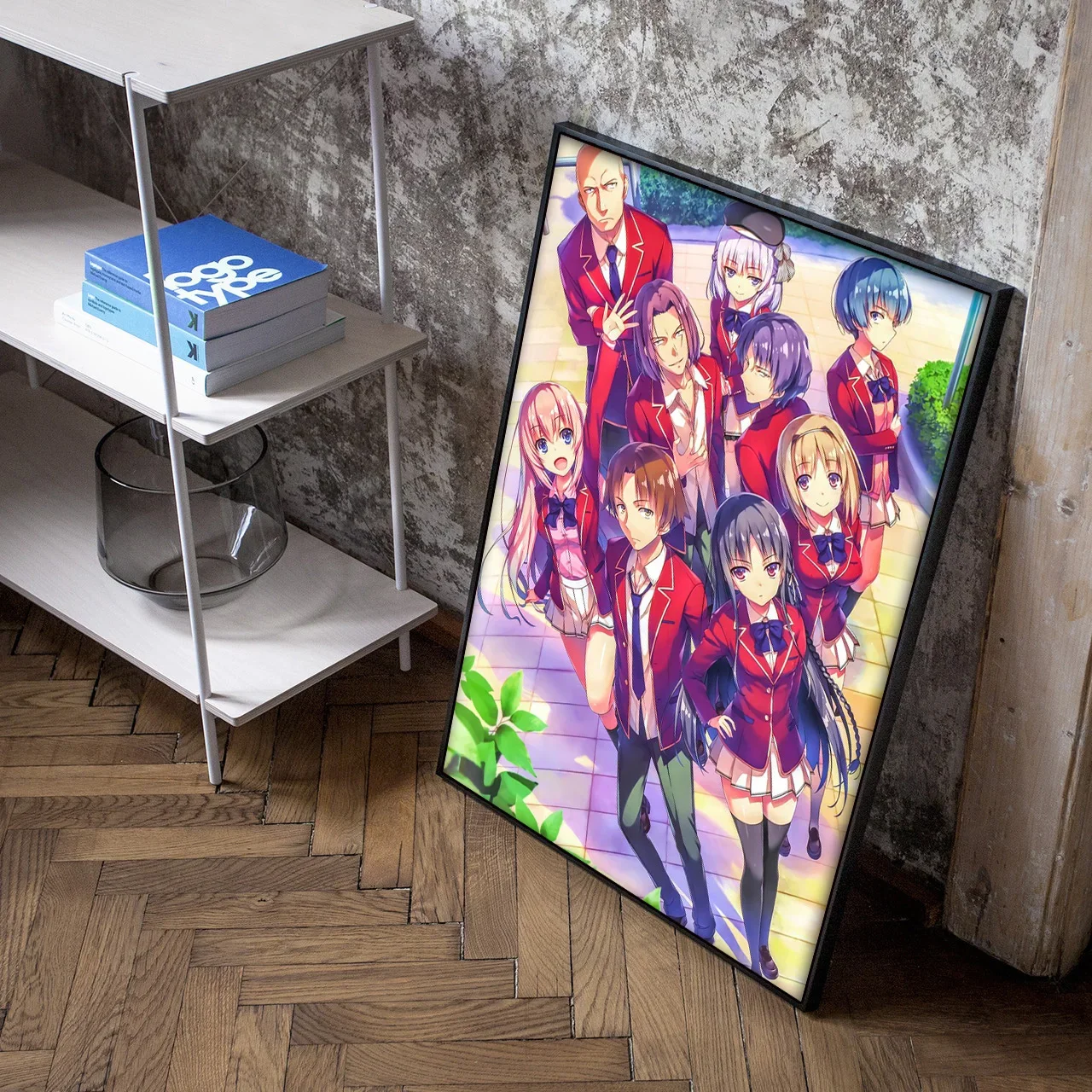 Classroom Of The Elite Japan Anime Characters Print Posters For Room Living Wall Art Home Decor Canvas Painting Manga Pictures