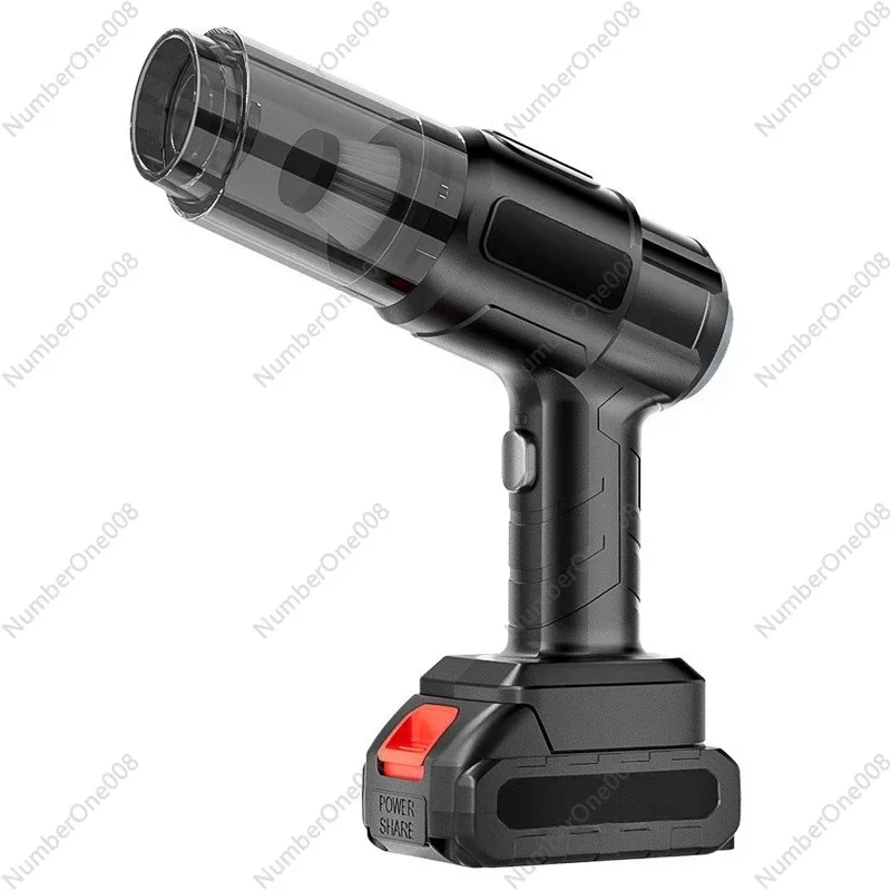 

Беспроводной автомобильный пылесос, ручной мини-пылесос с сильной всасывающей функцией продувки и присоски для использования в автомобиле и дома