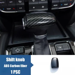 Interior ABS Carbon Fiber Sticker Center Control Gear Shift knob Panel Cover For GAC Trumpchi GS8 GS8S 2017 2018 2019 2020 2021