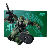 Jms Model Hg 1/144 Assembly Gto Ms-06C-6/r6 Zaku 2 Type C-6 Model High Quality Collectible Robot Kits Models Kids Gift