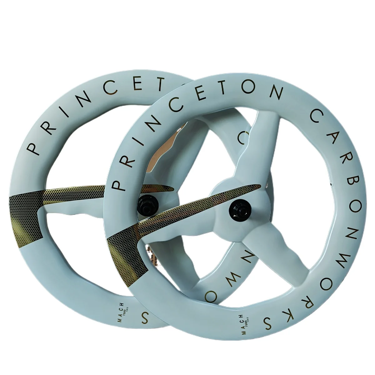 

Carbon 700C Princeton Road Bike 3 Spokes Wheelset Depth 7580mm Width 28mm Disc /Rim Brake Tri SpokeTT Bicycle Wheel Set