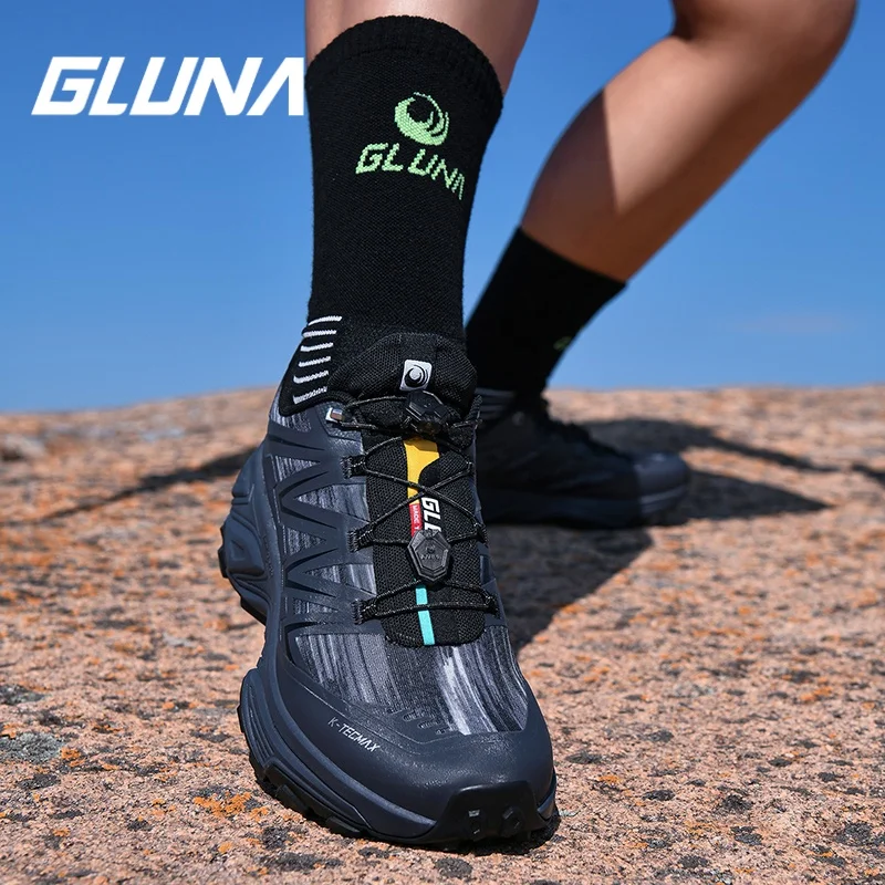 GLUNA Kirin3.0pro Anti Slip And Wear-Resistant Off-Road Running Shoes Hiking Shoes Lightweight And Shock-Absorbing Running Shoes