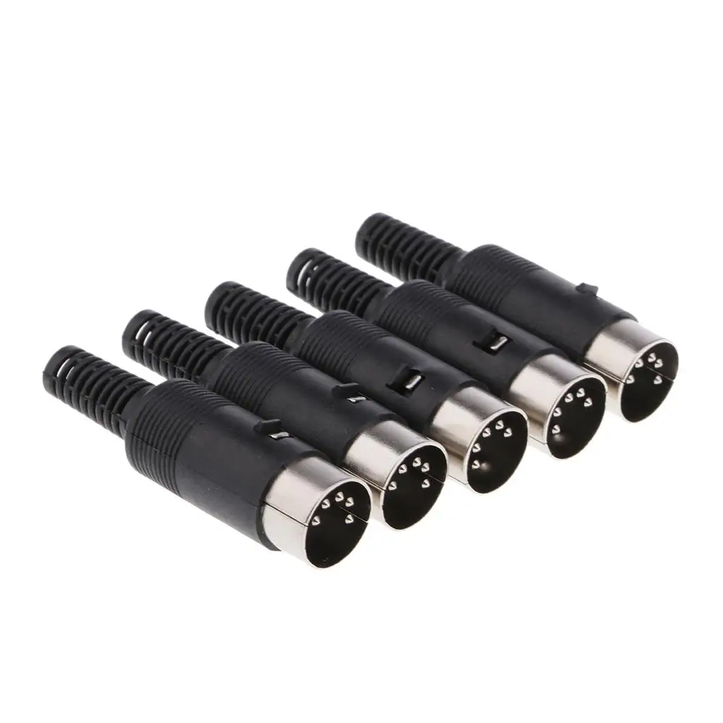 

5 pieces connector with plastic handle adapter solder cable connector