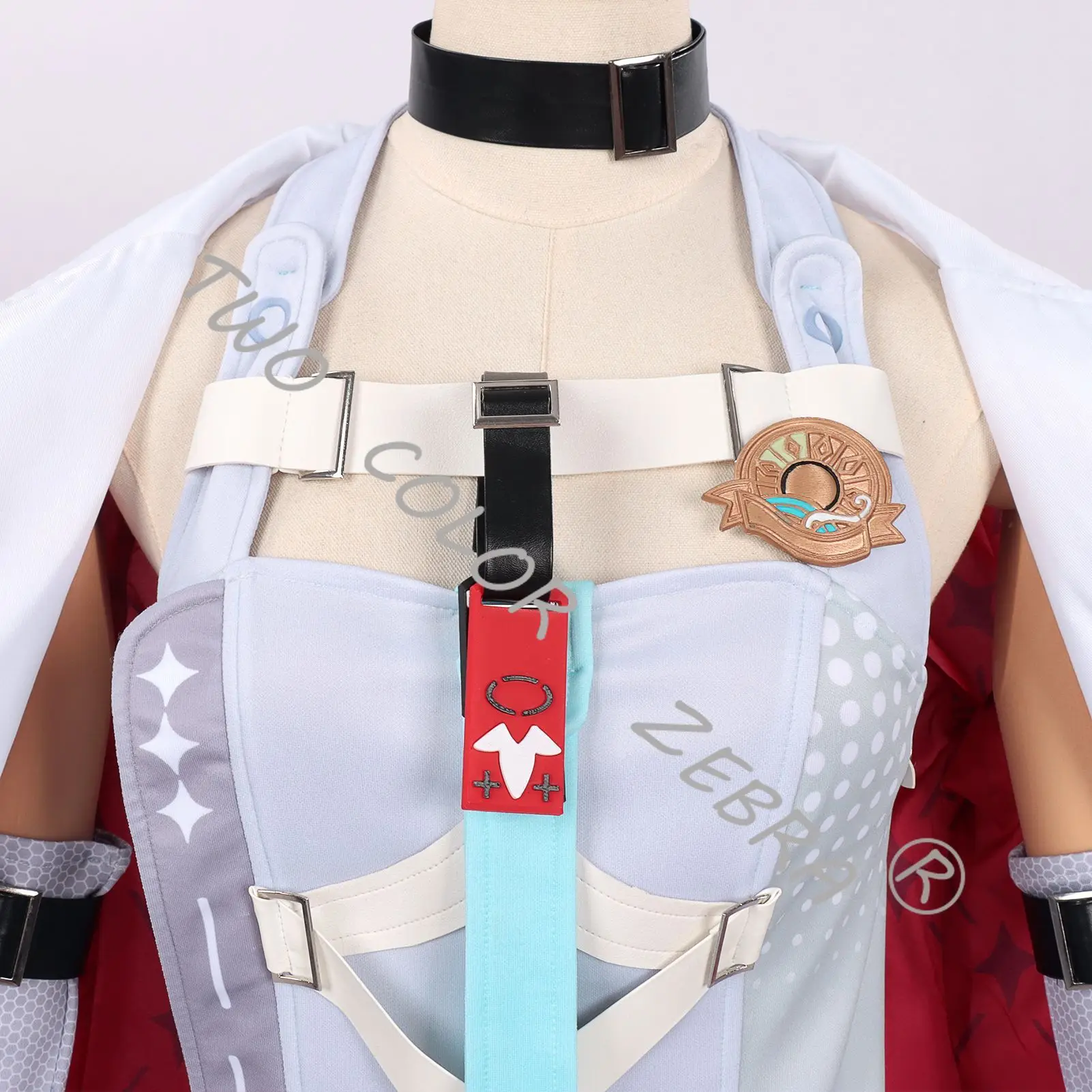 Game Neverness To Everness Oneiroi Eloi Cosplay Costume Futuristic Techwear Style Dress Capes Full Set for Comic Con Party view 6