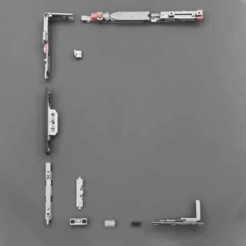 High Quality European Standard 20 Slot Turn and Tilt Window System Window Hardware Accessories Hardware for Aluminum Window