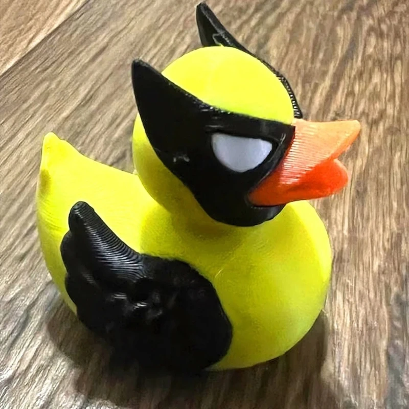 Laugh Out Loud 3D Printed Duck Toy for Birthdays and Weddings Fun Unique Printed Duck Comedy Photo Props